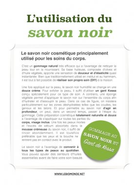 Savon Noir 1 kg