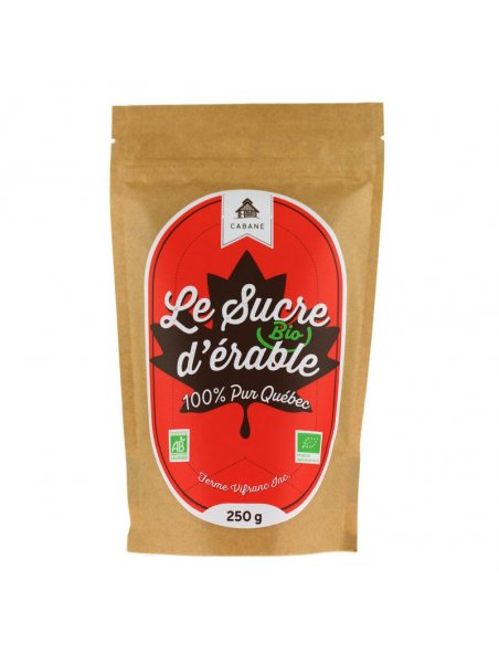 Sucre d'érable bio 250 g CABANE